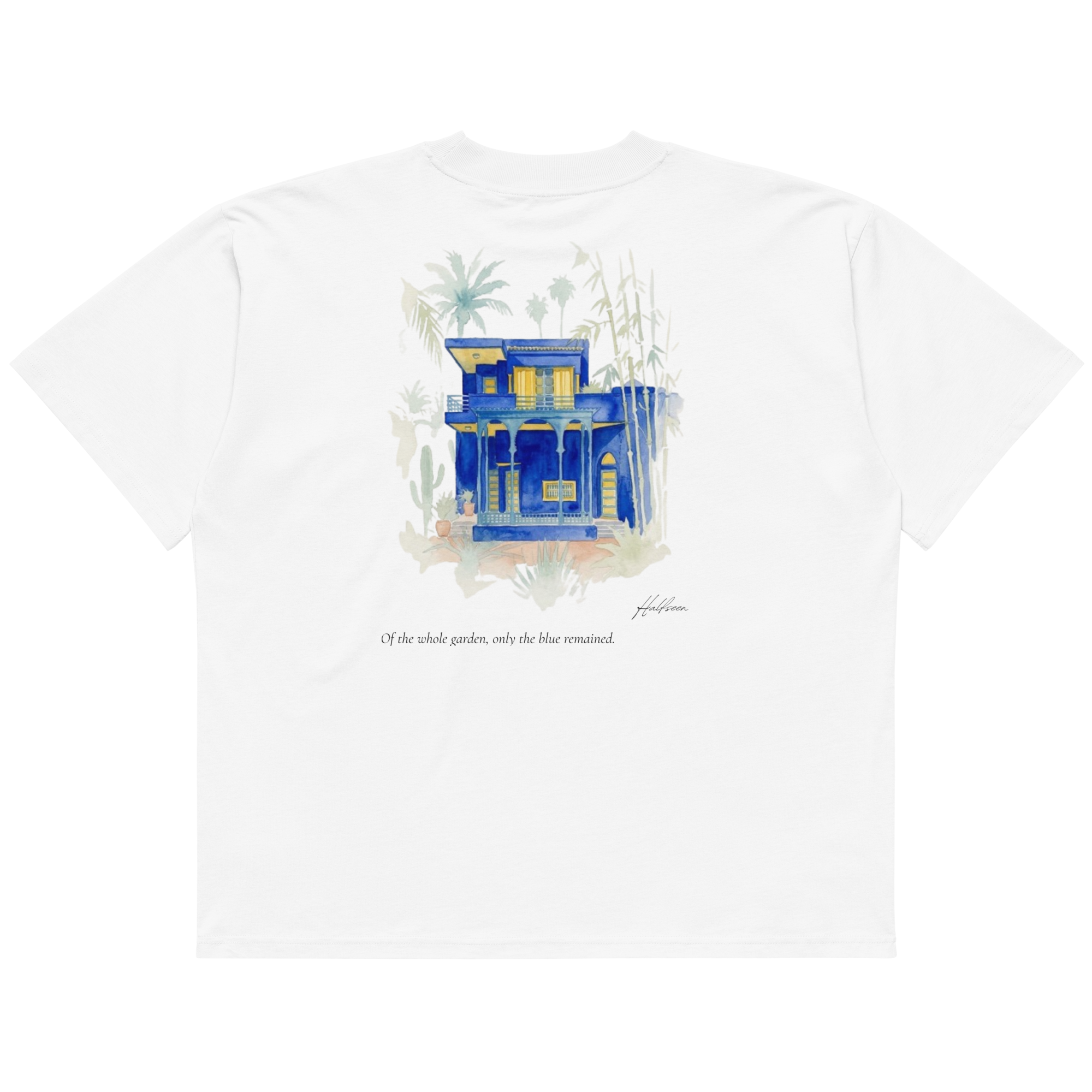 The Blue Garden — back